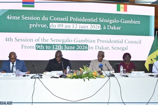 La feuille de route du prochain Conseil présidentiel sénégalo-gambien en élaboration à Dakar