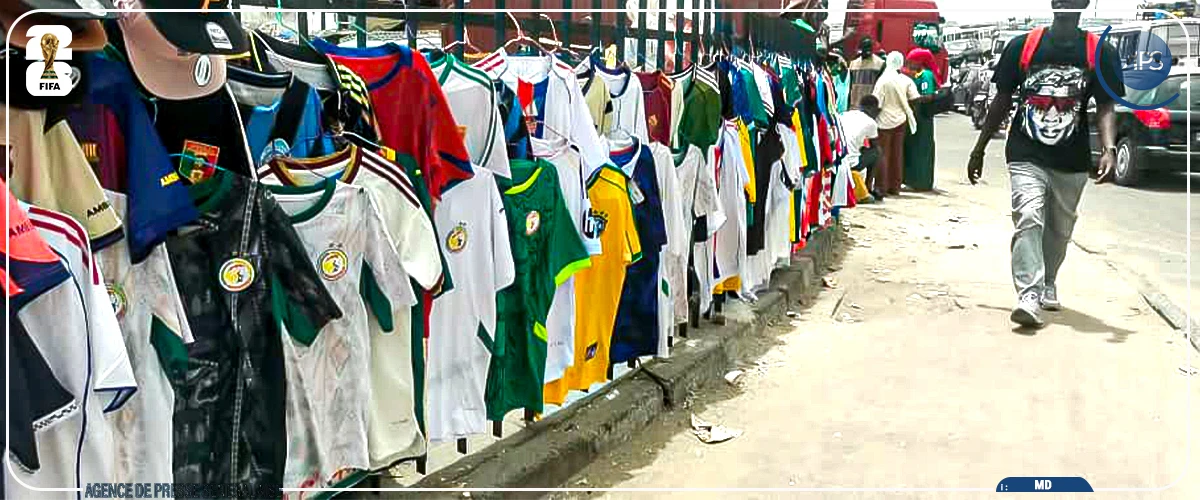 A Colobane, la qualification des Lions relance le marché des maillots
