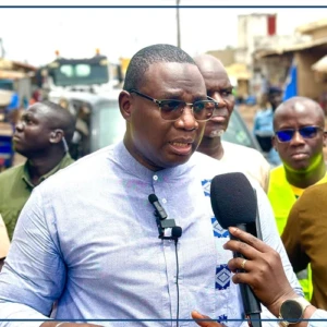Gestion des inondations : Moussa Bala Fofana satisfait de l'état d'avancement des chantiers engagés à Diourbel