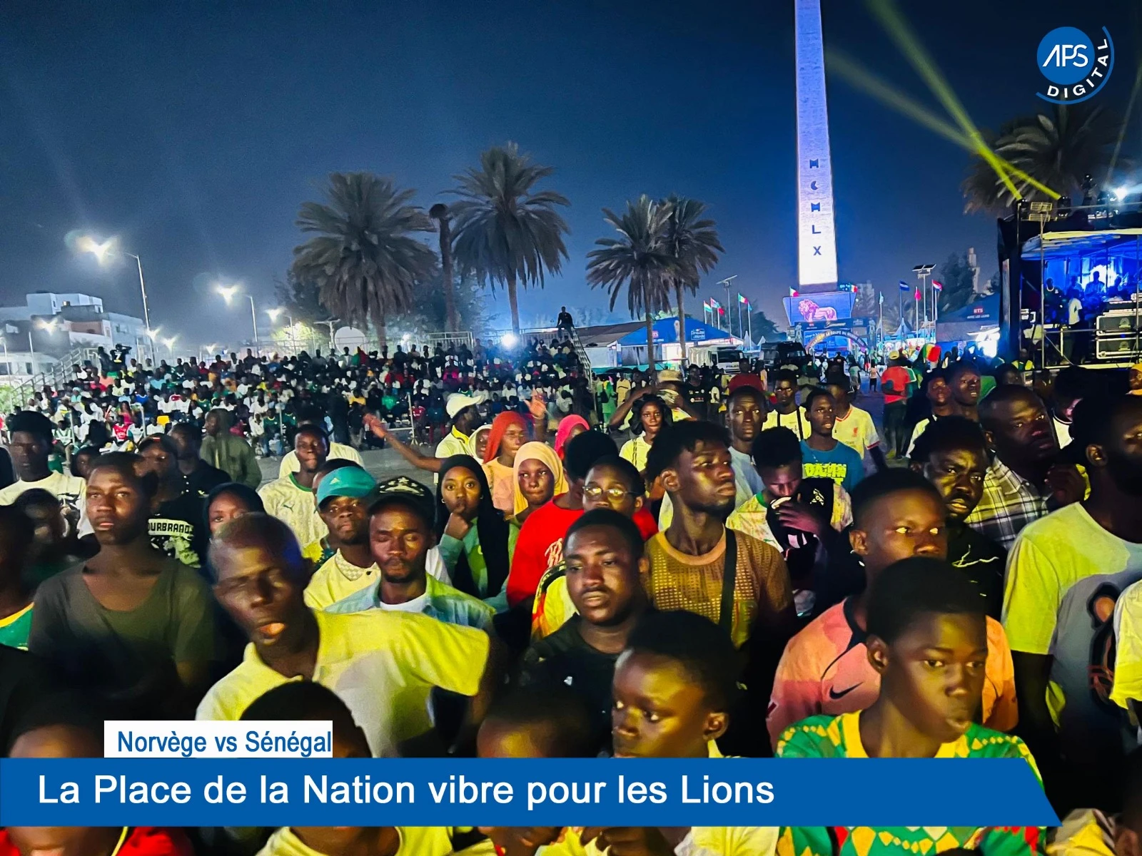 Norvège vs Sénégal : La Place de la Nation vibre pour les Lions