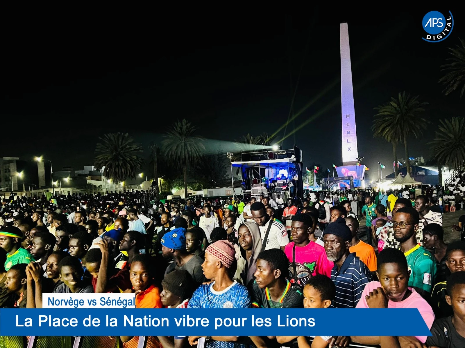 Norvège vs Sénégal : La Place de la Nation vibre pour les Lions