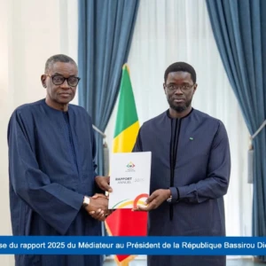 Remise du rapport 2025 du Médiateur au Président de la république Bassirou Diomaye Faye