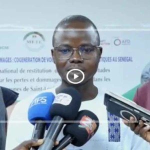 Changements climatiques : des études plaident pour une riposte anticipative aux pertes et dommages a Saint-louis et  Kafountine