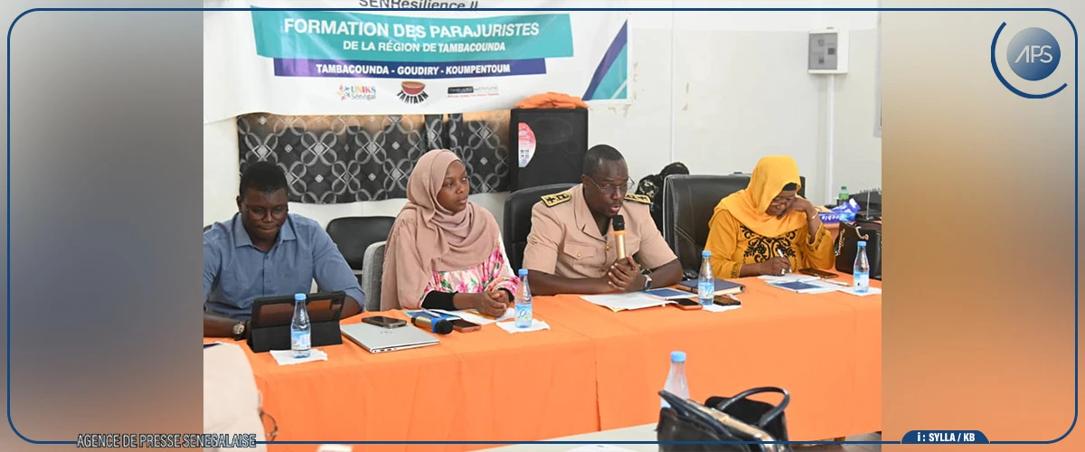L’AJS forme 180 assistants juristes à Tambacounda, Goudiry et Koumpentoum