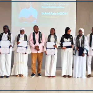 Développement communautaire : 19 jeunes leaders bénéficient de la bourse Fellowship Cheikh Anta Diop