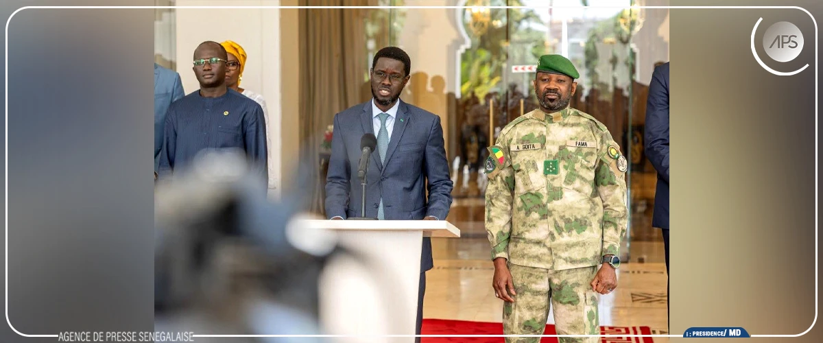 Bassirou Diomaye Faye salue la mémoire des soldats maliens et rend hommage au peuple malien  