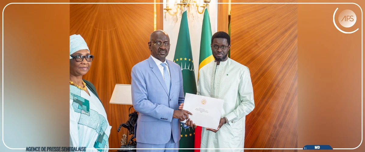 Le ministre mauritanien des Affaires étrangères reçu par le président Bassirou Diomaye Faye