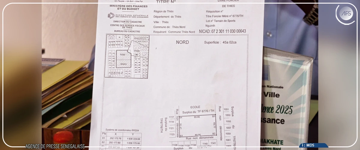 Thiès-nord : une construction bioclimatique annoncée pour abriter l'école élémentaire de Petit Thialy