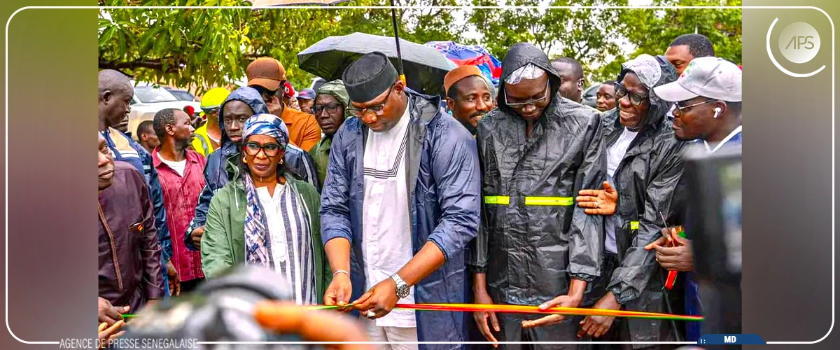 À Sédhiou, Moussa Bala Fofana inaugure la boucle Nimzat-Kampala-RN4, visite des infrastructures socio-économiques