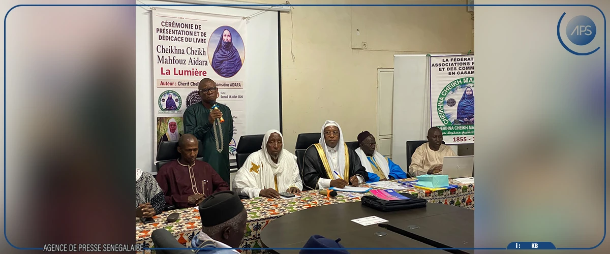 Ziguinchor : présentation d’un livre pour perpétuer la mémoire et l’héritage du guide religieux Cheikh Mahfouz Aïdara