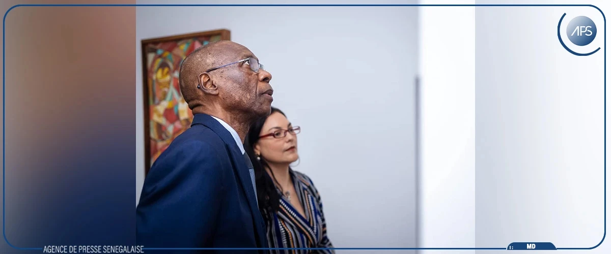 Cheikh Niang à l'ambassade du Venezuela pour présenter les condoléances du Sénégal suite aux séismes du 24 juin