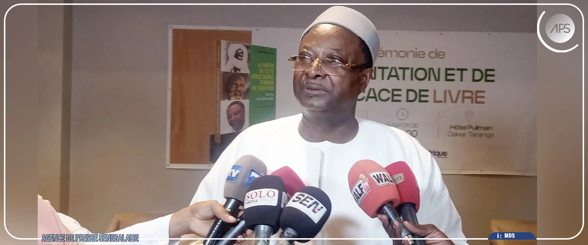 Cheikh Makhtar Diouf ‘’Pédro’’ a présenté un livre sur son cheminement spirituel