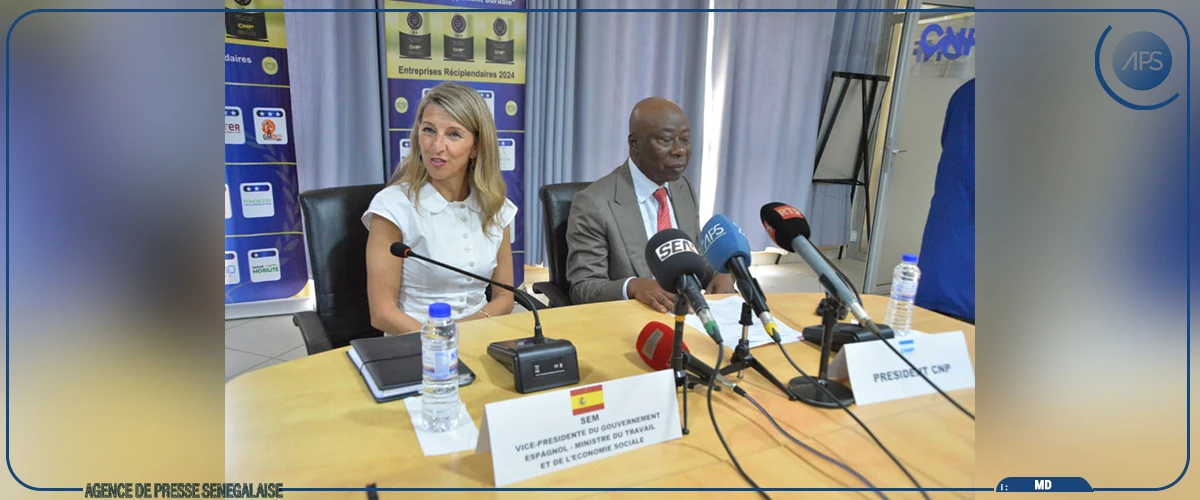 La vice-présidente espagnole prône une diplomatie économique au service d'une prospérité partagée avec l'Afrique
