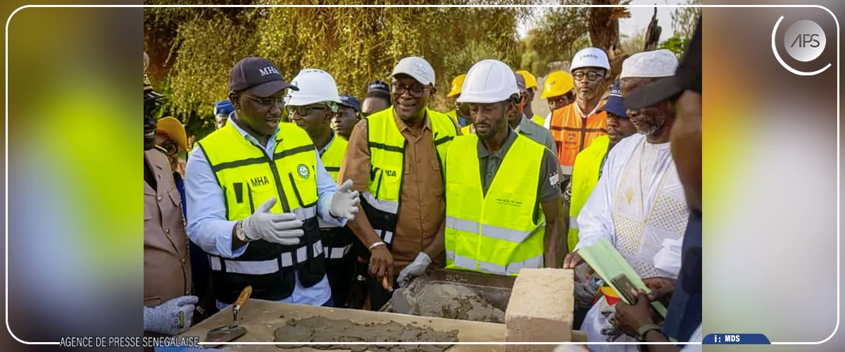 Alimentation en eau potable : des travaux de renforcement lancés à Dagana et Podor