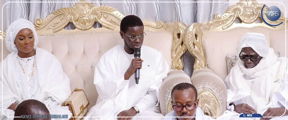 Le président Bassirou Diomaye Faye attendu à Touba dans l’après-midi