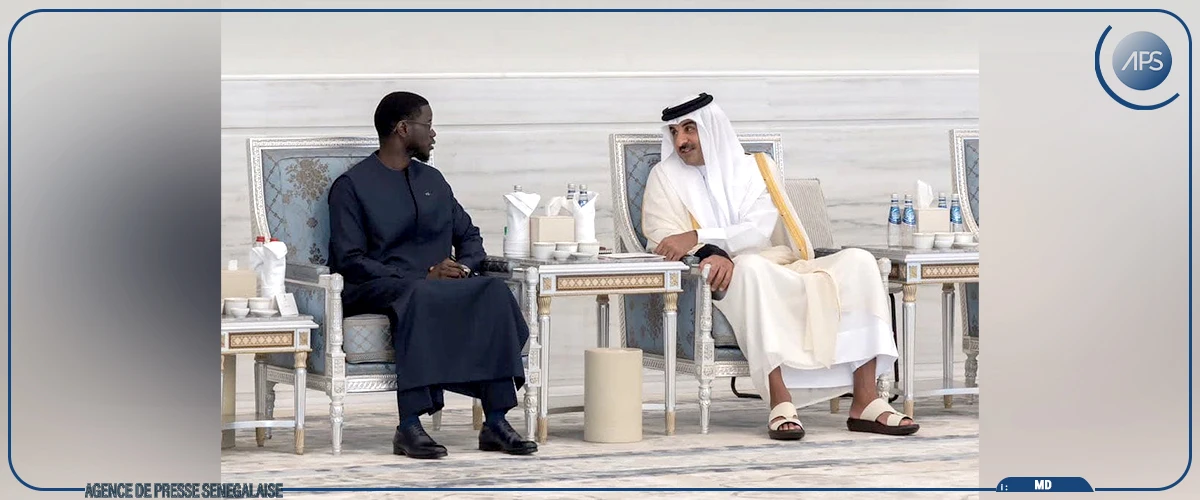 A Doha, Bassirou Diomaye Faye a présenté les condoléances du Sénégal suite au décès de l’ancien Émir