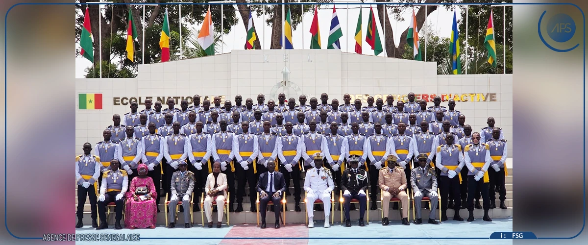 ENOA : 132 élèves-officiers de 15 pays reçoivent leurs épaulettes