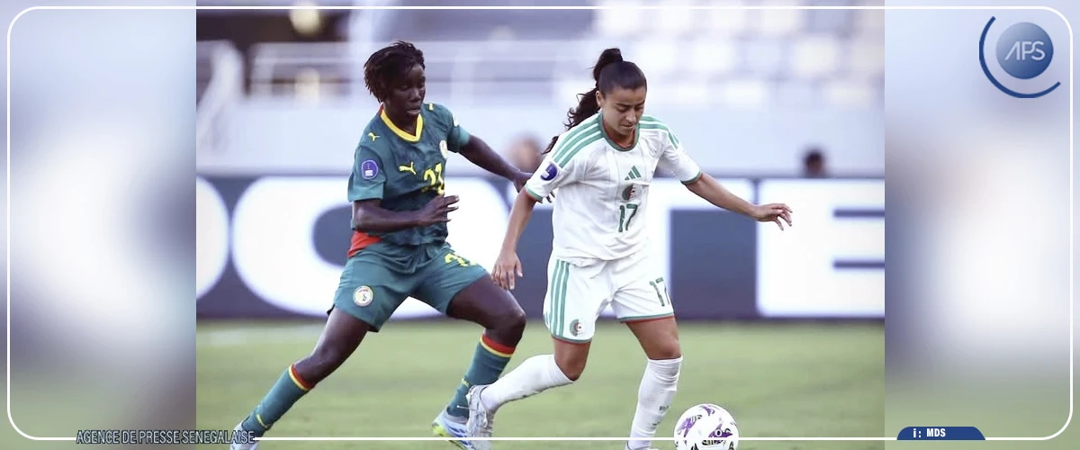 ‎CAN féminine 2026: le Sénégal s’incline 2-0 face à l’Algérie pour son entrée en lice ‎