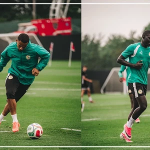 ‎Les Lions ont effectué les derniers réglages avant d'affronter la Belgique