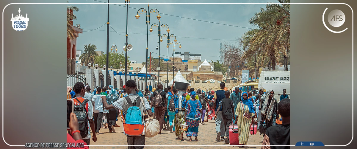 Magal de Touba : la Grande Mosquée prise d'assaut par les fidèles pour la prière du vendredi
