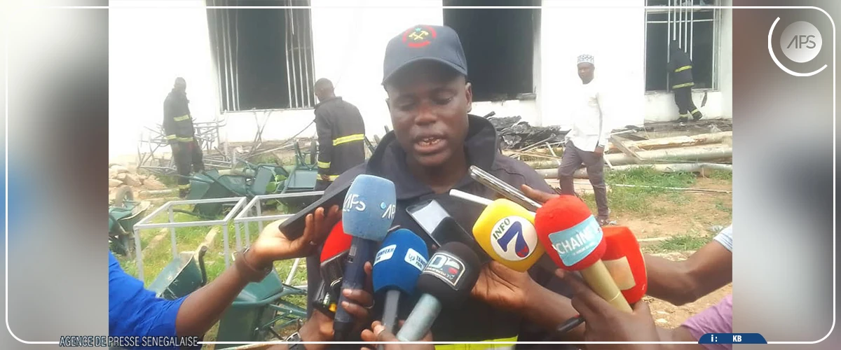 Des dégâts matériels enregistrés dans un incendie à la mairie de Touba