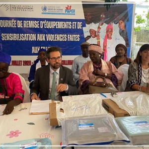 Ziguinchor : du matériel offert à un centre de protection des femmes et des enfants victimes de violences 