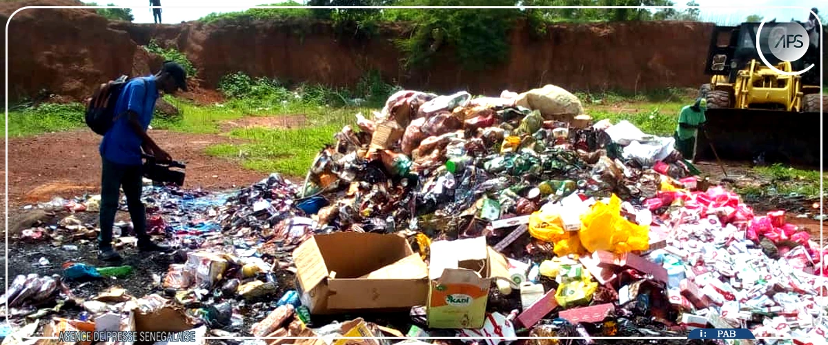 Kolda : 18 tonnes de produits impropres à la consommation saisis et incinérés