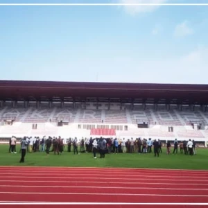 Stade Iba Mar Diop, Piscine olympique :  le président Faye satisfait de la livraison des chantiers