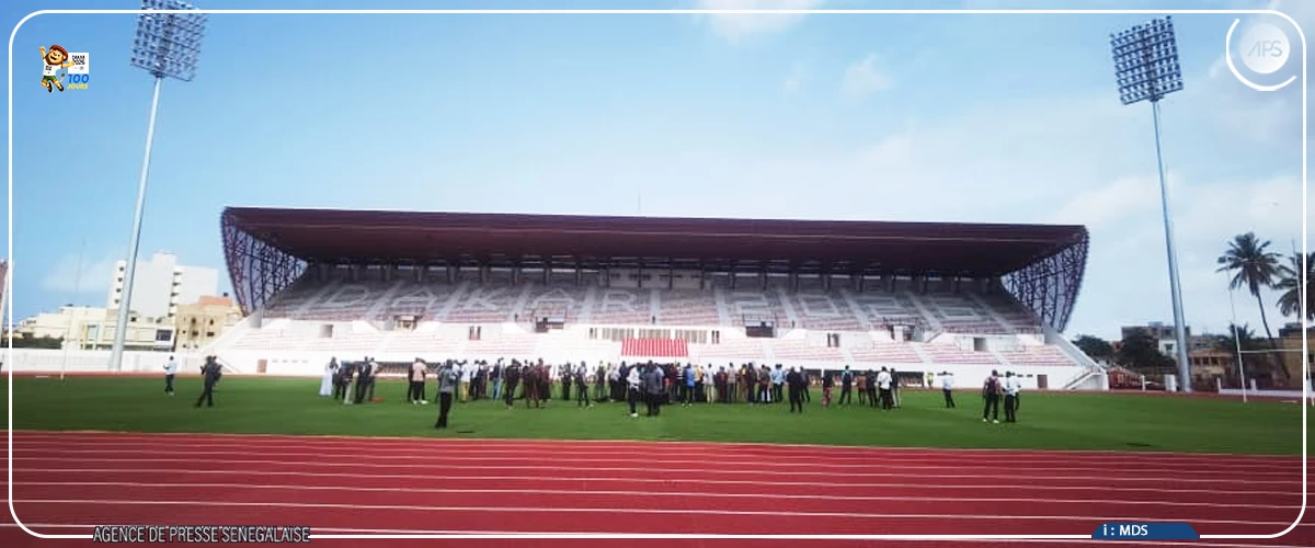 Stade Iba Mar Diop, Piscine olympique:  le président Faye satisfait de la livraison des chantiers