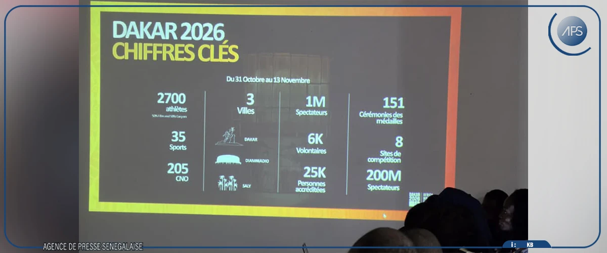 JOJ Dakar 2026 : "Le Sénégal prêt", assure Ibrahima Wade