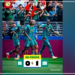 Les Lions mènent, 1-0, à la mi-temps contre la Belgique