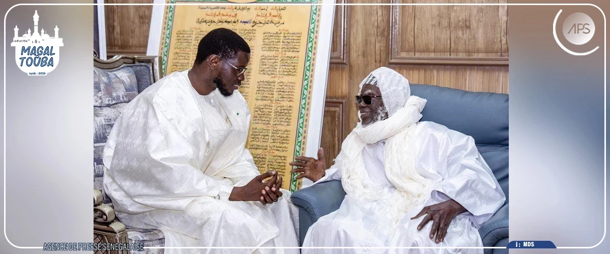Grand Magal: le président Bassirou Diomaye Faye entame une visite de 48 heures à Touba