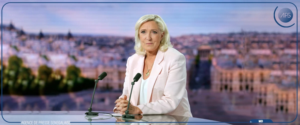 France : Marine Le Pen dit être candidate à l’élection présidentielle de 2027