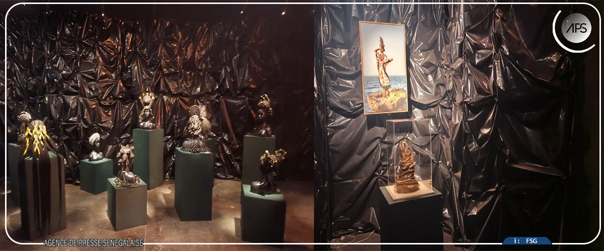 L’exposition “Mbàmbulaan Gu Ñuul Laa” clôturée dans la célébration de l’océan comme mémoire vivante des mondes noirs