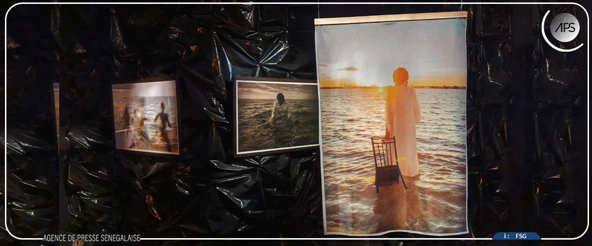 L'exposition "Mbàmbulaan Gu Ñuul Laa" clôturée dans la célébration de l'océan comme mémoire vivante des mondes noirs