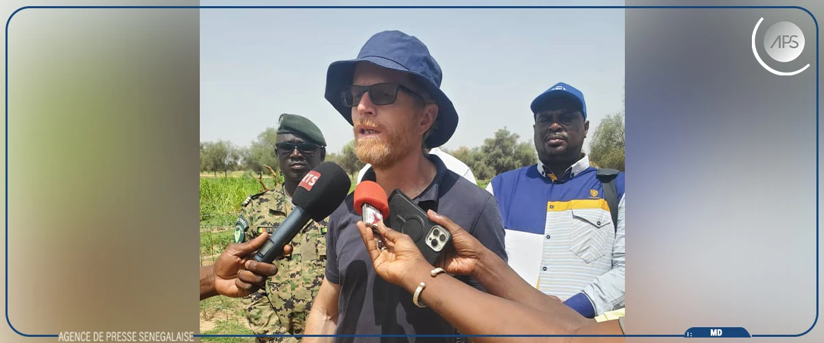 Une mission conjointe du PAM et de l’Irlande visite les réalisations d’un projet agricole mis en œuvre dans le nord du Sénégal