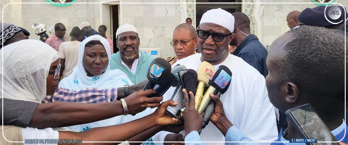 Kaolack : le ministre de l'Intérieur en visite de courtoisie chez des chefs religieux