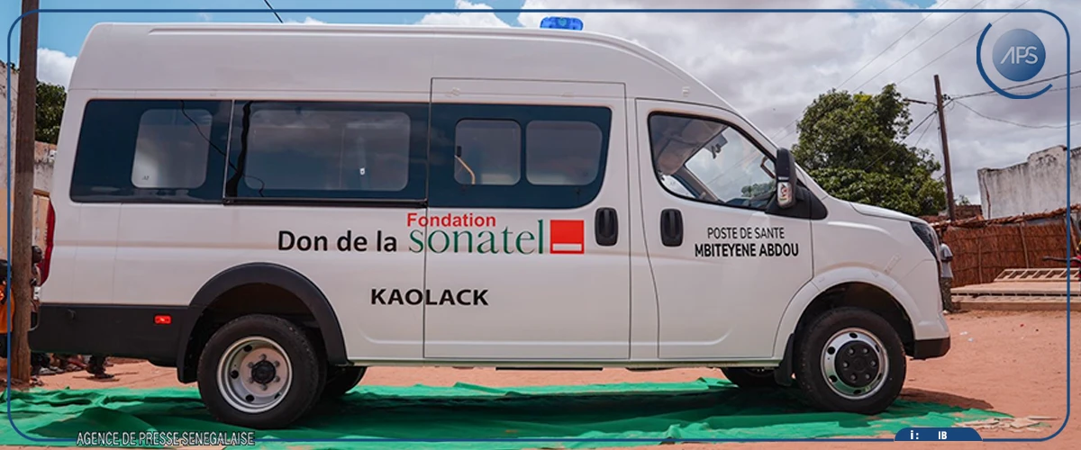 Kaolack : la Fondation Sonatel offre une ambulance médicalisée au poste de santé de Mbitéyène Abdou