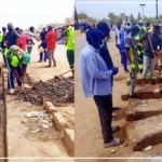 Les commerçants débarrassent le marché central de Ourossogui de ses ordures