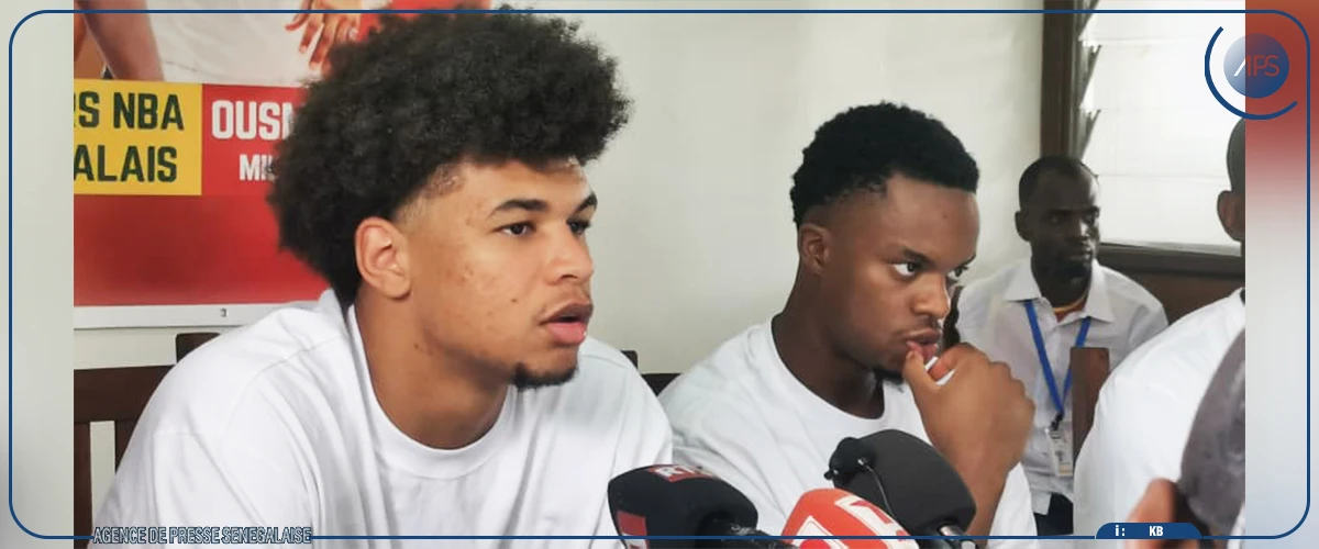 Adama Bal et Ousmane Dieng, deux basketteurs de la NBA, veulent pérenniser leur camp de basket à Dakar