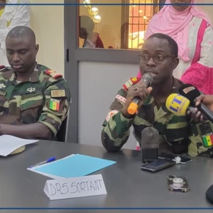 DRS de Ziguinchor : hommage appuyé au colonel Youssouf Tine, promu directeur général de la Santé