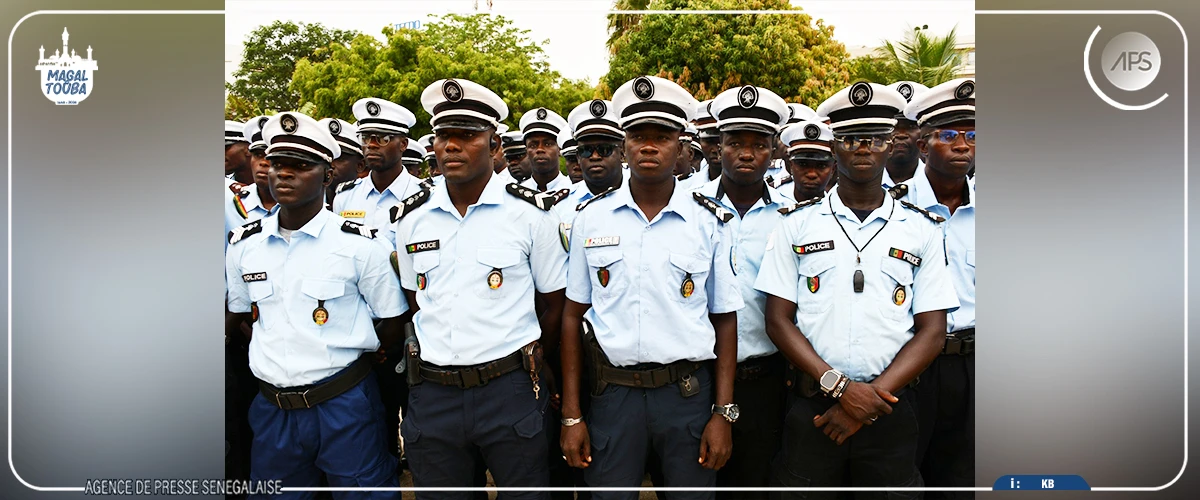 Magal de Touba : la Police nationale déploie un important dispositif sécuritaire