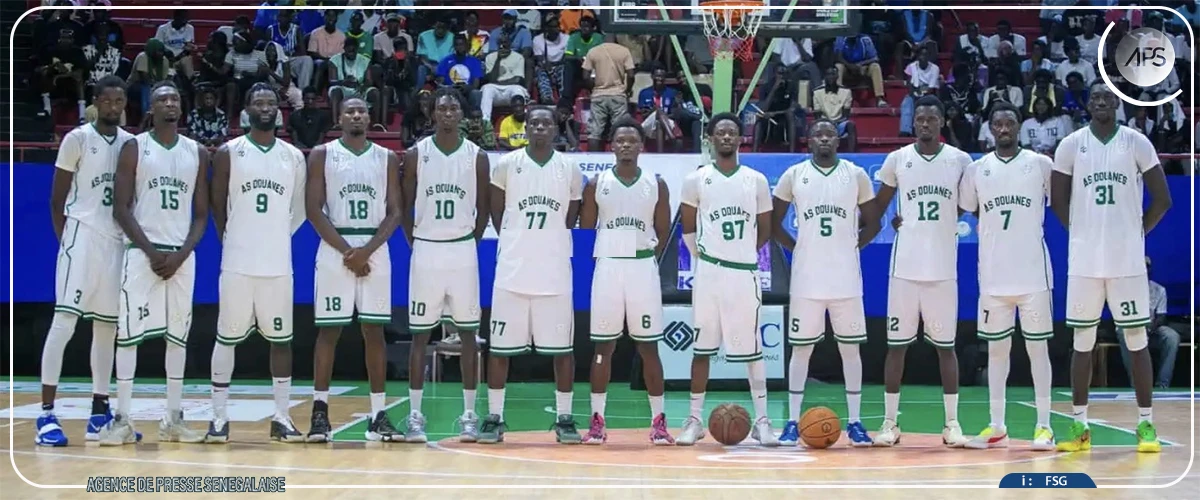 L’AS Douanes sacrée championne du Sénégal et qualifiée pour la BAL