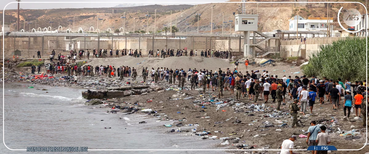 Ceuta : les autorités espagnoles face à un afflux sans précédent de migrants