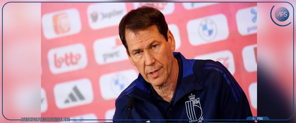 Le selectionneur de la belgique, Rudi Garcia évoque ses liens avec Pape Thiaw et Gana Gueye