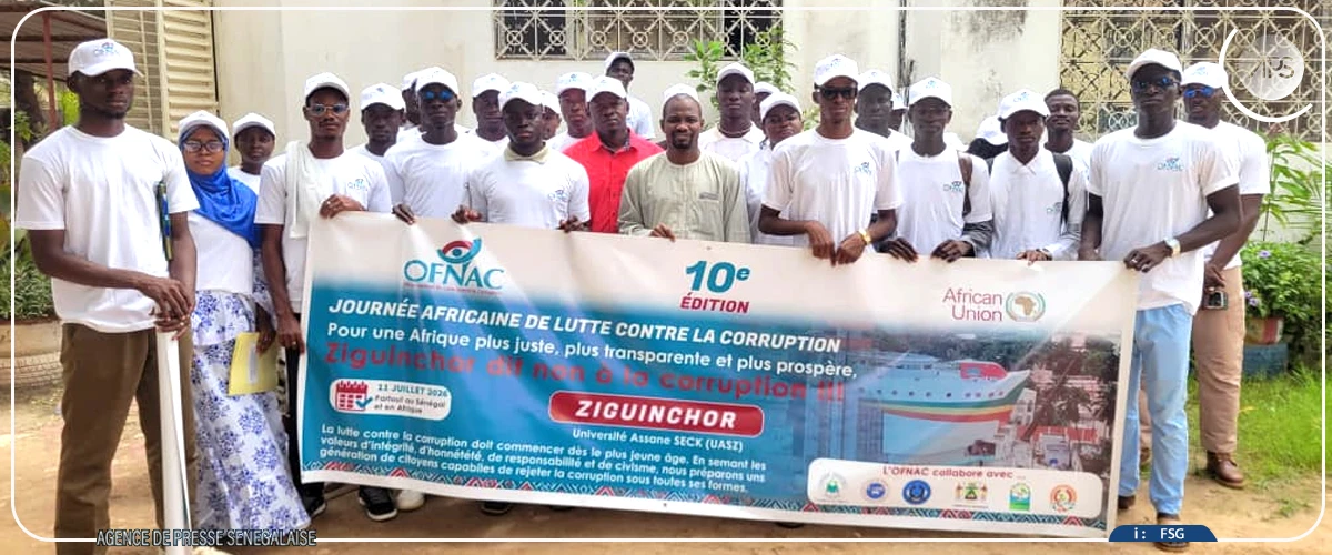 Lutte contre la corruption : une campagne d’affichage lancée à Ziguinchor