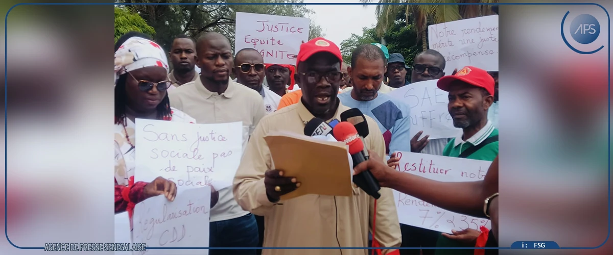 Saint-Louis : sit-in des travailleurs de la SAED pour dénoncer des dysfonctionnements   