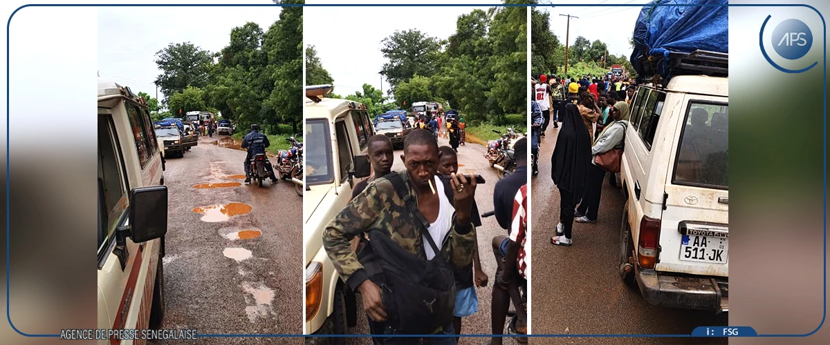 Saraya : le village de Bélédougou isolé suite à de fortes pluies