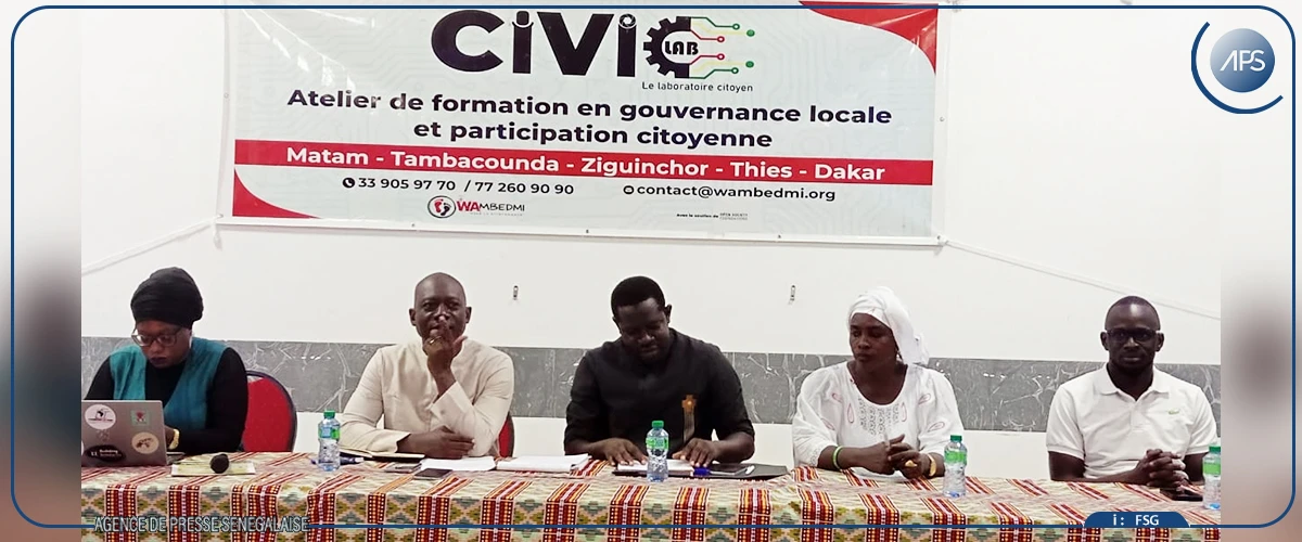 Ziguinchor : une association milite pour une meilleure participation citoyenne au processus de développement