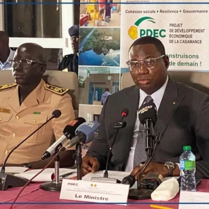 Moussa Balla Fofana évoque les succès du Projet de développement économique de la Casamance